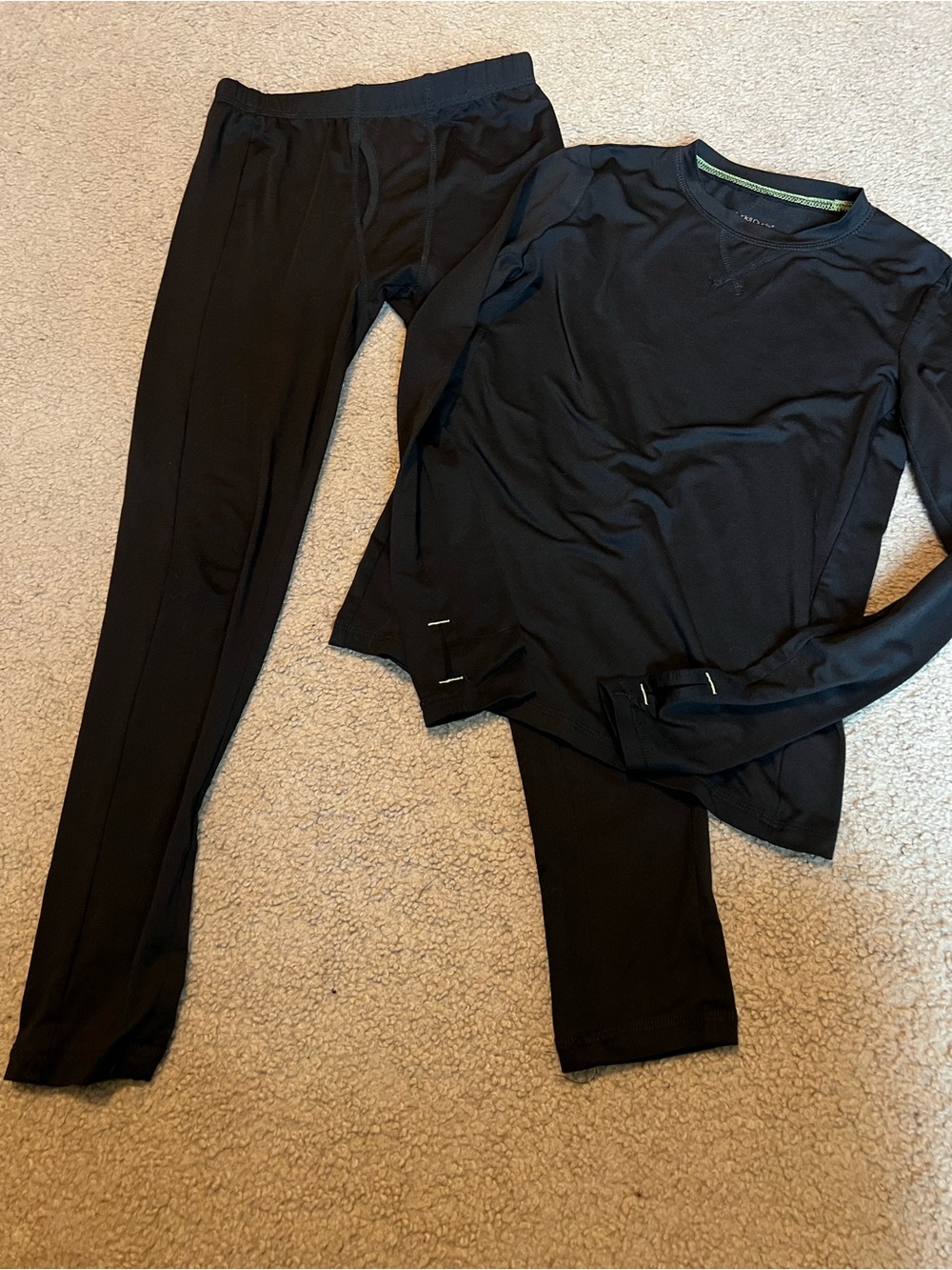 Cuddl kids Duds Black Two-Piece Set